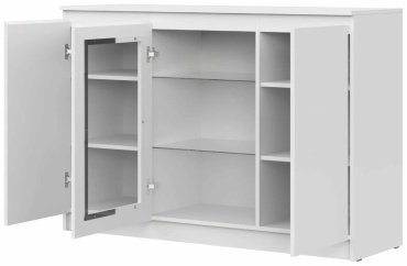 НК Мебель STERN, 135x43x93 см, белый купить,NaN