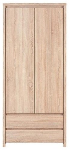 Распашной шкаф Гербор Каспиан, 90x200х40 см, коричневый
