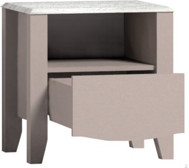 Тумба Глазов Brownie, 51x52x39 см, бежевый - ForteMarket Тумба Глазов Brownie, 51x52x39 см, бежевый купить,0