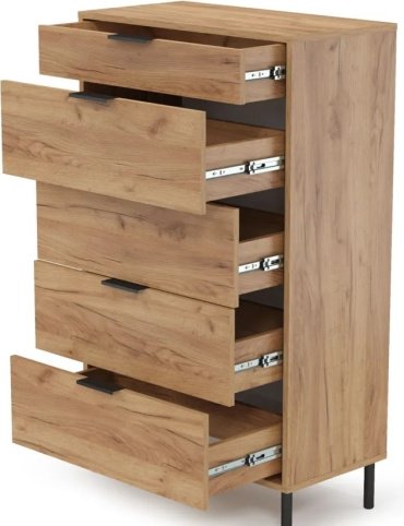 Комод Мебель Азии Кельн 990.71, 70x35x116 см см, коричневый купить,0