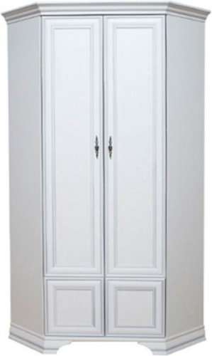 Распашной шкаф Гербор Кентуки SZFN2D, 97.5x225х97.5 см, белый купить,NaN