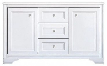 Комод Гербор KOM 2D3S 148x45x88см белый купить,NaN