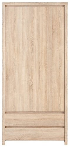 Распашной шкаф Гербор Каспиан SZF2D2S, 90x201х56 см, коричневый купить,NaN