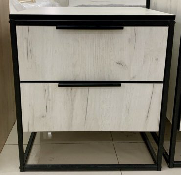 Тумба Квант Норд 55x50x45см черно-белый купить,NaN