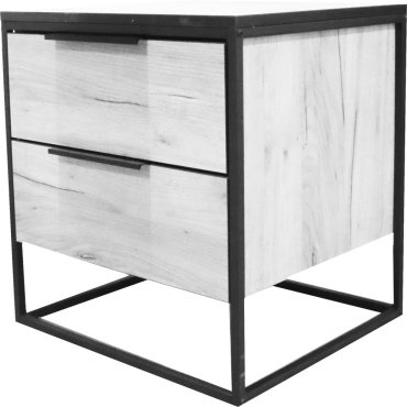 Тумба КВАНТ Норд, 50x55x45.7 см, белый