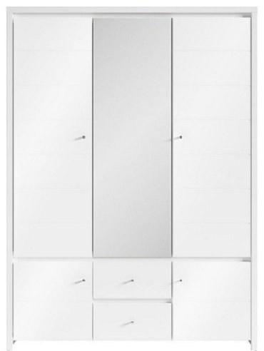 Распашной шкаф Гербор Кристина 153.5x211х55.5см белый купить,NaN