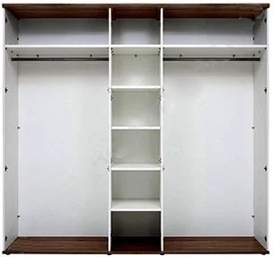 Шкаф распашной Гербор Тина SZF5D 242x225х59.5см белый купить,NaN