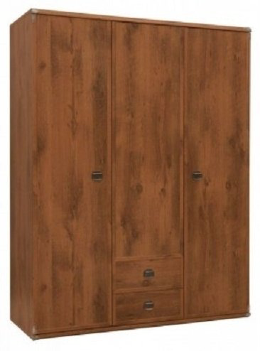 Распашной шкаф Гербор Индиана 150x195.5х57см коричневый купить,NaN