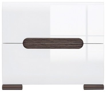 Тумба BRW Брест Ацтека KOM2S/4/5 Белый блеск