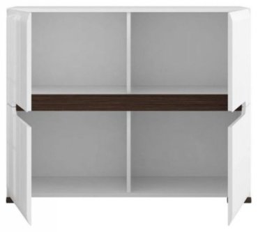 Тумба Гербор Ацтека 008 REG4D, 105x84x41 см, белый, коричневый купить,0
