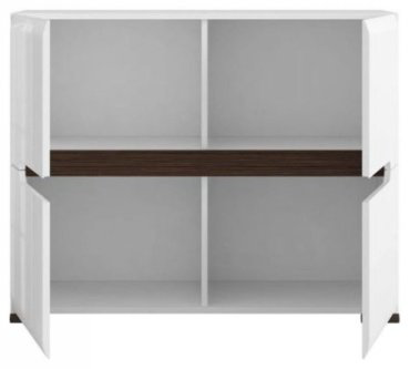 Тумба Гербор Ацтека 008 REG4D 105x84x41см бело-коричневый купить,NaN