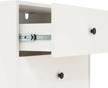 Комод Мебель Азии Норд, 103.2x35x82 см, белый купить,NaN