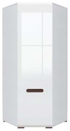 Распашной шкаф BRW Ацтека SZFN1D/21/10, 84.5x210х84.5 см, белый купить,NaN