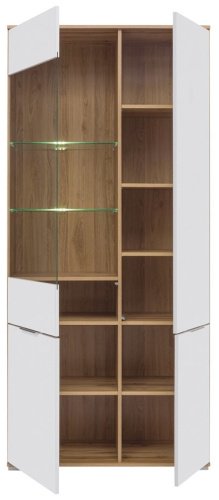 Распашной шкаф Гербор Злата REG1W3D, 90x195х41 см, коричневый купить,NaN