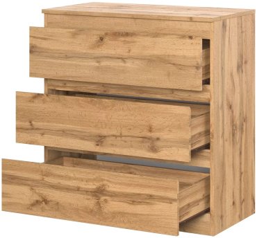 Комод НК Мебель STERN, 78x43x85 см, коричневый купить,0