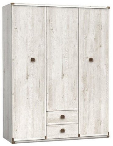 Распашной шкаф Гербор Индиана, 150x195.5х57 см, серый, мультиколор купить,0