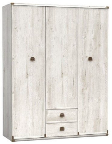 Распашной шкаф Гербор Индиана 150x195.5х57см серый купить,NaN