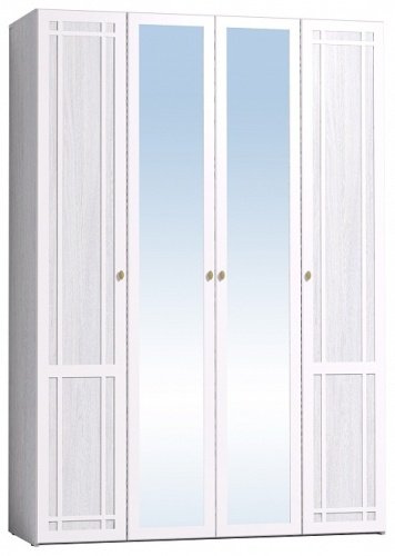 Распашной шкаф Глазов SHERLOCK 60, 160x230х57.9 см, белый