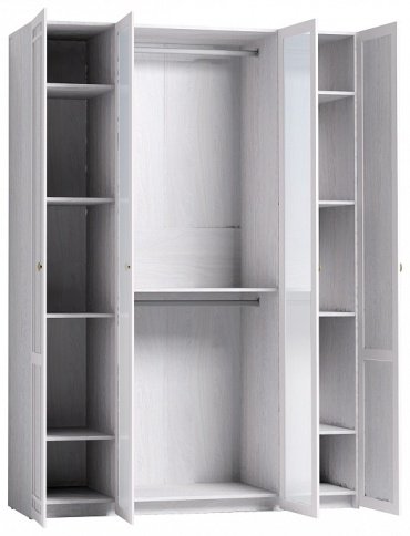 Распашной шкаф Глазов SHERLOCK 60, 160x230х57.9 см, белый купить,NaN