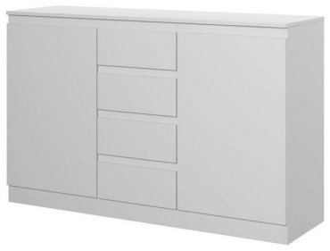 Комод НК Мебель STERN 72676241, 140.3x43.3x89.5 см, белый купить,NaN