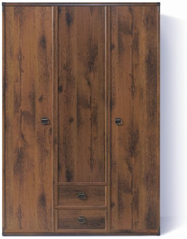 Распашной шкаф Гербор Ин021 150x195.5х57см коричневый купить,NaN