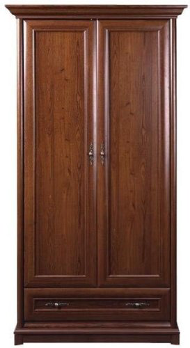 Шкаф распашной Гербор Соната 110x225х65.5см коричневый купить,NaN