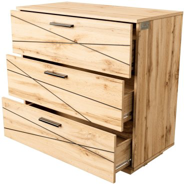 Комод Мебель Азии Алиса Лайн, 90.4x45.1x88 см, коричневый купить,NaN