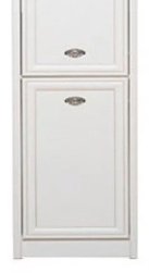 Распашной шкаф Гербор Салерно REG2DL, 46.5x220х38.5 см, белый купить,NaN
