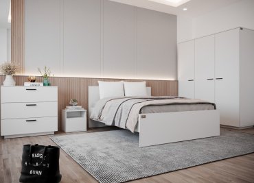 Гарнитур Мебель Азии Алиса 120 3КП, сп. место 120х200 см однотонный