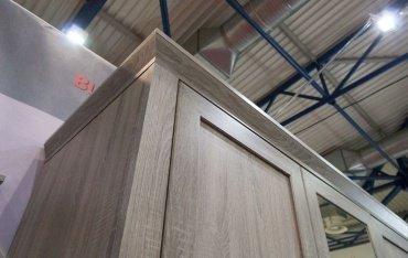 Распашной шкаф Гербор Марсель SZF3D, 166.5x220.5х60 см, коричневый купить,0