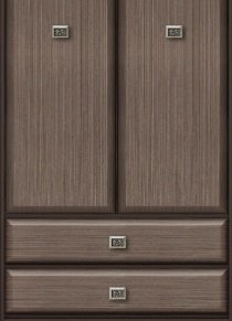 Распашной шкаф Гербор Коен REG2D2S, 103.1x200.5х39.6 см, коричневый купить,NaN