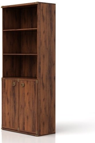 Распашной шкаф BRW ИнJREG2do 80, 80x195.5х40 см, коричневый купить,NaN