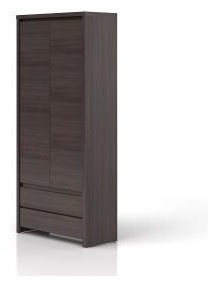 Распашной шкаф Гербор аспиан, 90x200х40 см, коричневый купить,NaN