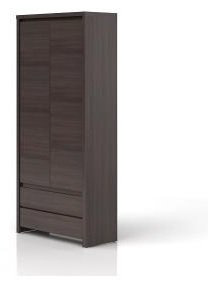 Распашной шкаф Гербор аспиан, 90x200х40 см, коричневый купить,NaN