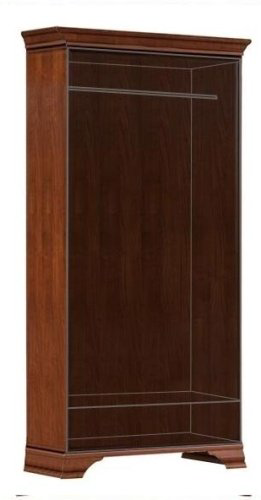 Шкаф распашной Гербор Соната-33 2D1S 110x225х65.5см коричневый купить,NaN
