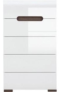Комод Гербор Ацтека 010 KOM5S/10/6 60x41x104.5см белый купить,NaN