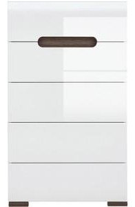 Комод Гербор Ацтека 010 KOM5S/10/6 60x41x104.5см белый купить,NaN