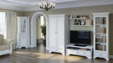 Комод Гербор Кентуки KOMN1D1S*L белый альпийский купить,0