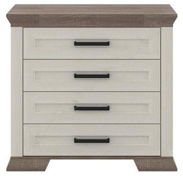 Комод Гербор 98x45.5x89.5 см, ЛДСП, МДФ, Марсель KOM4S
