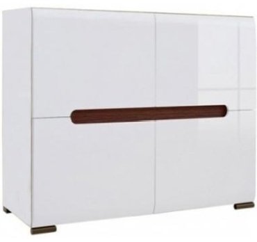 Комод Гербор 105x41x84 см, ЛДСП, МДФ, Ацтека 008 REG4D/8/11 магия