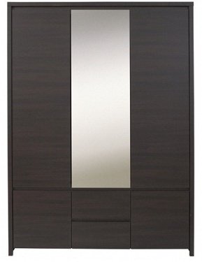 Распашной шкаф BRW Каспиан 020 SZF 5D2S, 153.5x211х55.5 см, коричневый