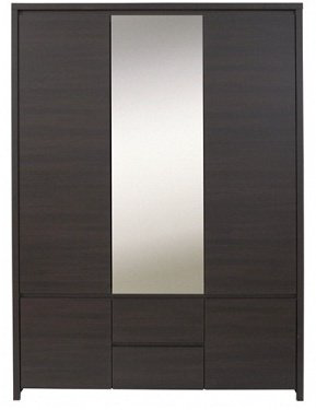 Распашной шкаф BRW Каспиан 020 SZF 5D2S, 153.5x211х55.5 см, коричневый купить,NaN