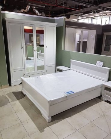 Распашной шкаф Гербор Клео 4Д 198x225х62см белый купить,NaN