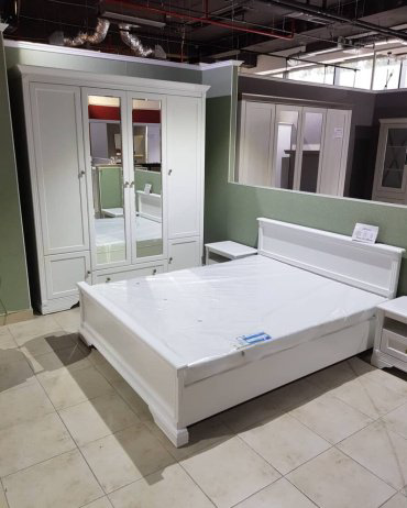 Распашной шкаф Гербор Клео 4Д 198x225х62см белый купить,NaN