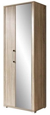 Распашной шкаф Гербор Гоу REG 1L1D/22/8 82x220х40см коричневый купить,NaN