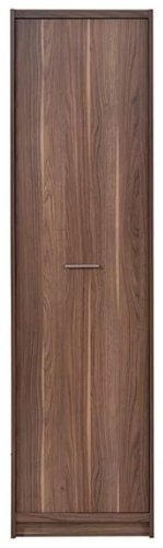 Распашной шкаф Гербор Опен REG 1D 53.5x200х33.5см коричневый купить,NaN