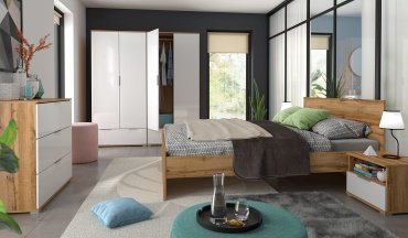 Комод Гербор 95x41x86 см, ЛДСП, Злата KOM3S купить,0