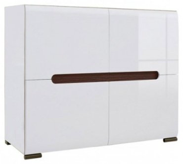 Комод BRW Ацтека REG4D-8-11 105x41x84см белый купить,NaN