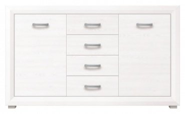 Комод Гербор 151.5x38x91 см, ЛДСП, МДФ, Маркус 014 KOM 2D4S
