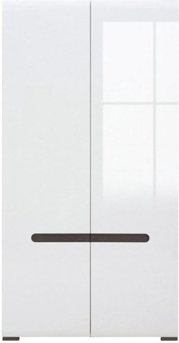 Распашной шкаф Dominika Ацтека 012, 105x210х60 см, белый купить,NaN